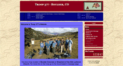 Desktop Screenshot of bouldertroop377.org